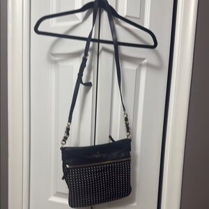Kate Spade Black and Gold Crossbody Bag